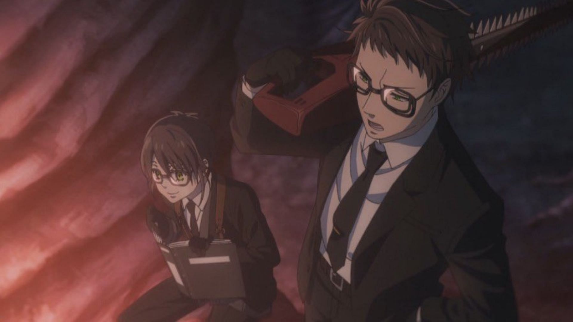 Ludger and Sascha in the episode (Image via CloverWorks)